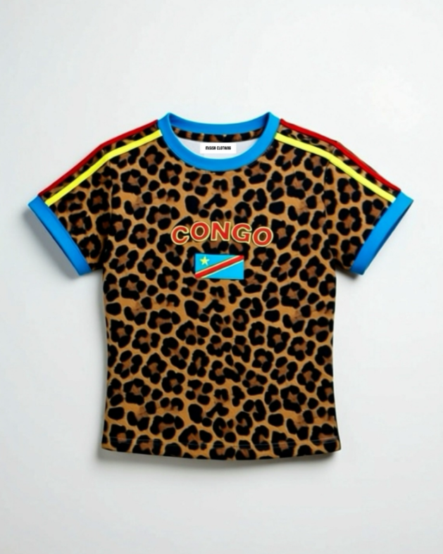LIVE AT 20:00 PM CEST: PRE-ORDER CONGO LEOPARD BABY TEE